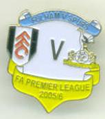v Fulham 05/06 Away