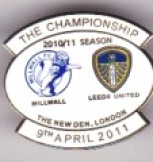 v Millwall 2010/11