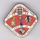 England Match Badges - 2026 WCF Group L Large