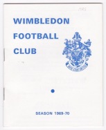 Wimbledon v Arsenal - 1969/1970