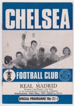 Chelsea v Real Madrid - 1970/1971