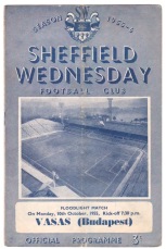Sheffield Wednesday v Vasas - 1955/1956
